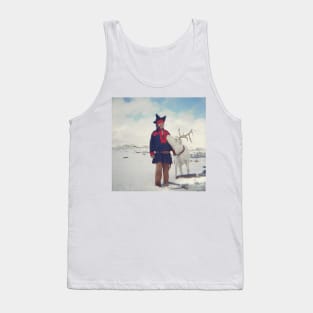 Sami and Reindeer on Magerøya, Norway Tank Top